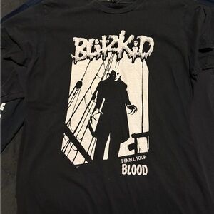 Blitzkid Black Graphic T-Shirt